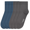 thumbnail image 1 of Sookeceks 6 Pairs Crew Socks for Men, Soft Breathable Socks Antimicrobial Socks for Casual Business Size 7-11, 1 of 7