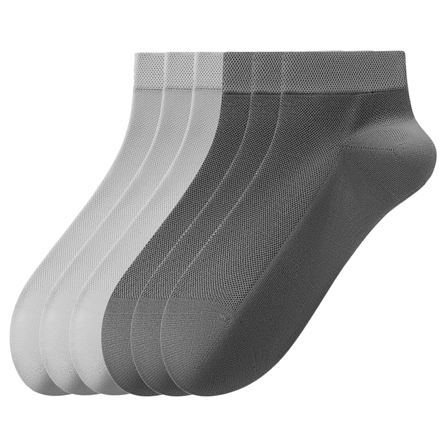 Sookeceks 6 Pairs Thin Modal Ankle Socks for Mens, Soft Breathable Lightweight Ankle Socks for Casual Size 7-11