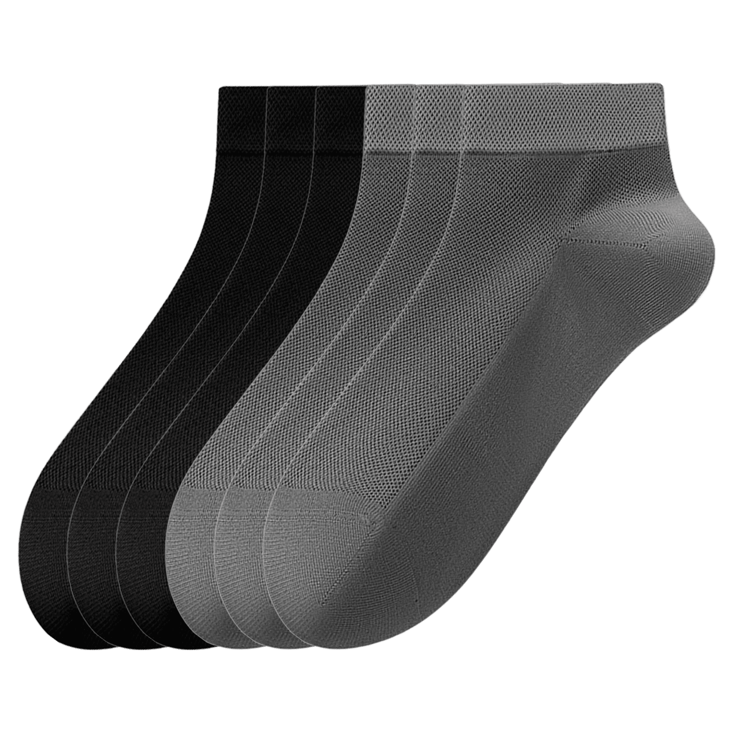 Sookeceks 6 Pairs Thin Modal Ankle Socks for Mens, Soft Breathable Lightweight Ankle Socks for Casual Size 7-11