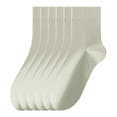 thumbnail image 1 of Sookeceks 6 Pairs Thin Modal Crew Socks for Mens, Soft Breathable Lightweight Trouser Socks for Casual Size 7-11, 1 of 5