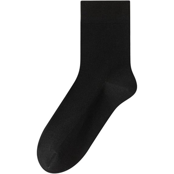 Sookeceks 6 Pairs Warm Crew Socks for Mens, Soft Heat Storage Socks for Casual Business Socks Size 7-11