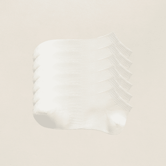 Sookeceks Ankle Socks for Mens 6 Pairs Bamboo Rayon Breathable Sports Low Cut Thin Size 7-11