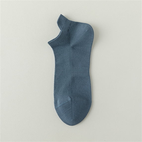 Sookeceks Ankle Socks for Mens, 6 Pairs Bamboo Rayon Breathable Sports Low Cut Thin Size 7-11