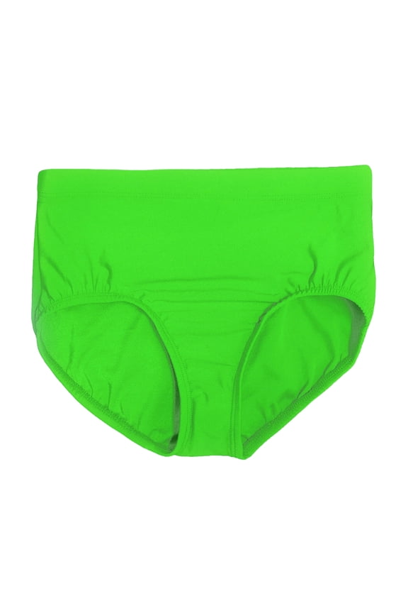 Classic Cheer Briefs (Lime, Youth - 2-4)