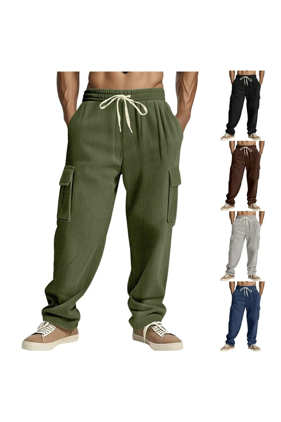 Cargo Pants for Men Multi Pocket Athletic Trousers Relaxed Fit Mens Hiking Pants Convertible Quick Dry Zip Off Fishing Pants with Pockets Gray,L