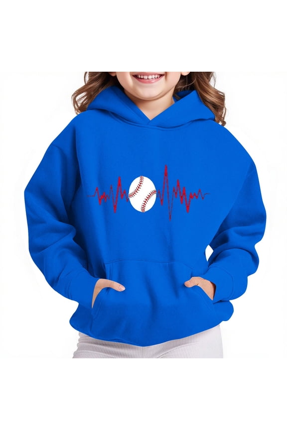 Girls Heart Hooded Sweatshirts Kids Cute Long Sleeve Hoodies Boys Lightweight Casual Wear Loose Fit Pullover Tops with Pockets Blue,4 Years Boys Gifts
