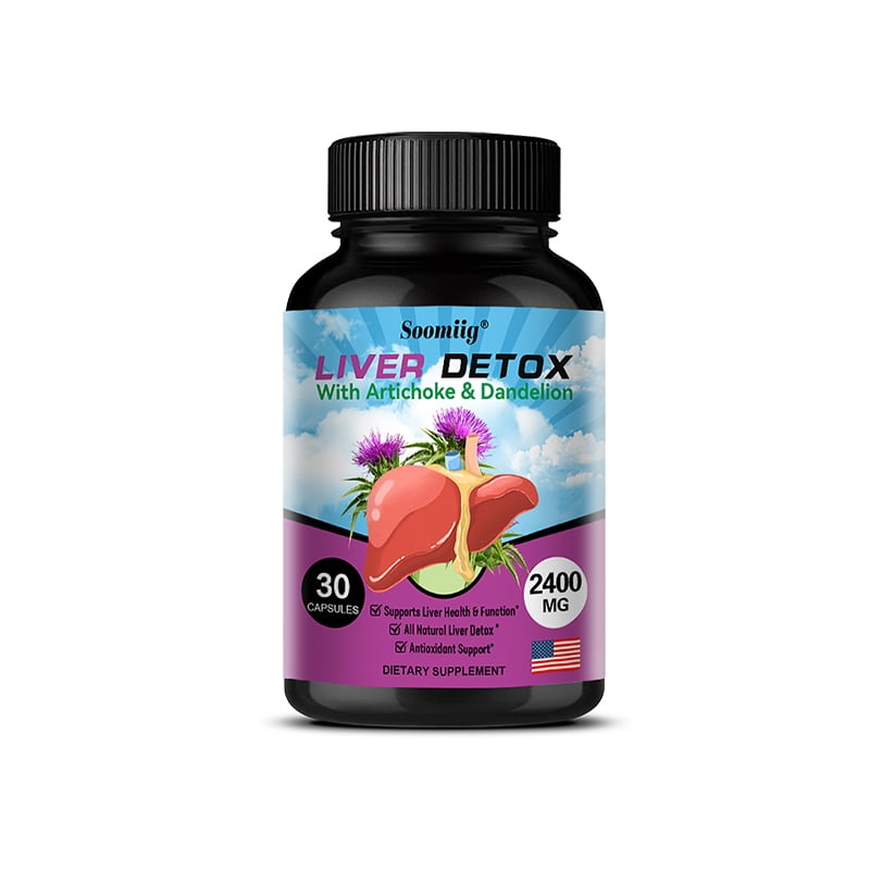 Soomiig Liver Detox Artichoke and Dandelion Extract Liver Health