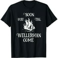 thumbnail image 1 of Soon May The Wellerman Come Ship On Ocean Retro Sea Shanties T-Shirt, 1 of 3