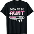 thumbnail image 1 of Soon To Be Aunt Est.2024 Mom Pregnancy Announcement T-Shirt, 1 of 4