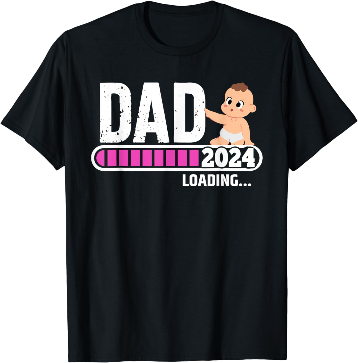 Soon To Be Dad 2024 Dad Est. 2024 First Time Daddy 2024 TShirt