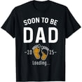 thumbnail image 1 of Soon To Be Dad Est 2025 Promoted to Daddy Gifts 1st Time Dad T-Shirt, 1 of 3