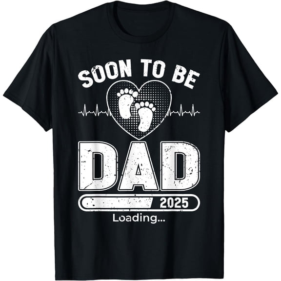 Soon To Be Daddy 2025 Funny First Time Dad T-Shirt