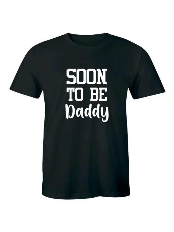 Soon To Be Daddy Men's T-Shirt Pregnancy Announcement Reveal Gift for Him