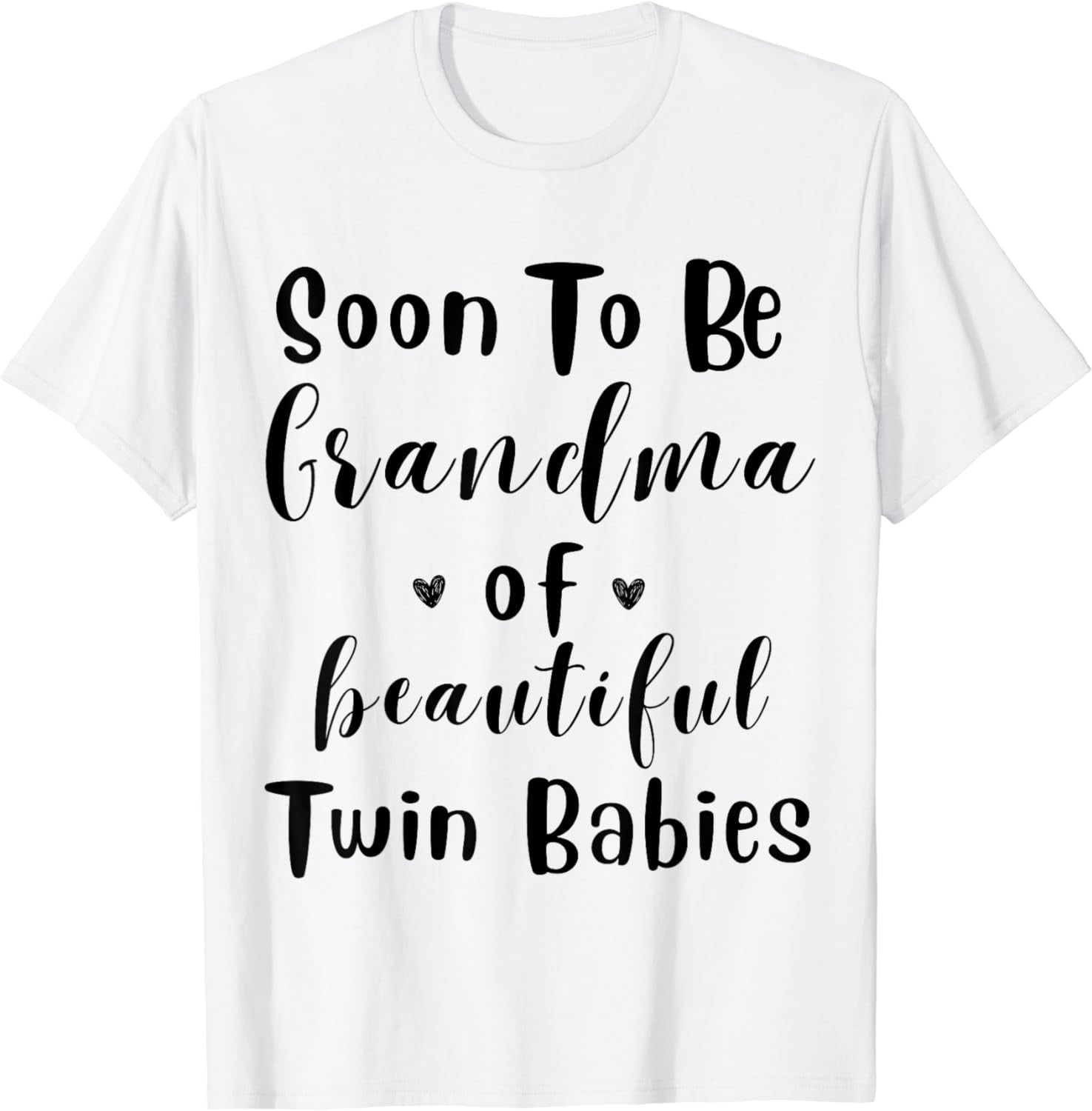 Soon To Be Grandma Beautiful Twin Baby Gender Reveal 2024 TShirt