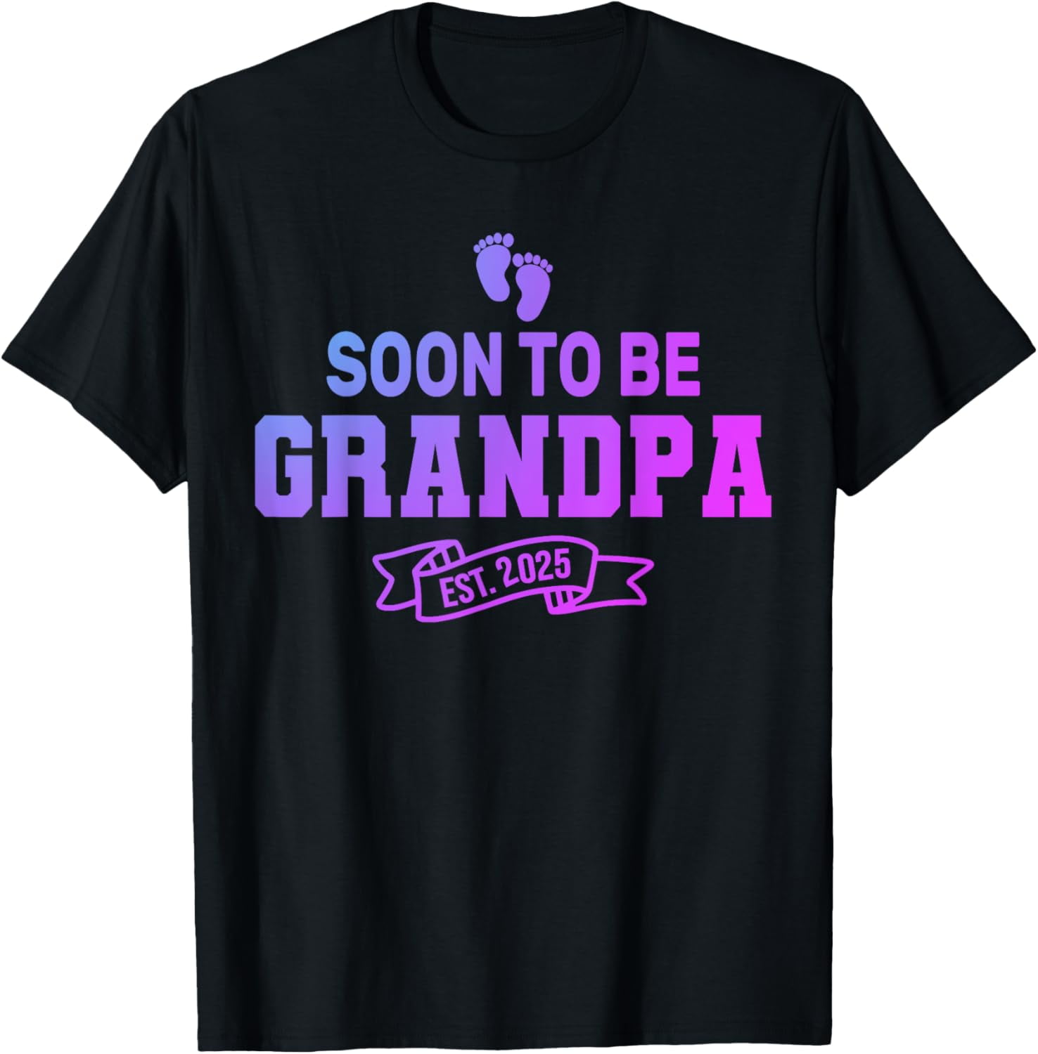 Soon To Be Grandpa 2025 New Grandpa Promoted To Grandpa 2025 TShirt