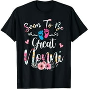 Soon To Be Great Nonni Flower T-Shirt