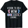 thumbnail image 1 of Soon To Be Mom 2027 Loading T Shirt Size S-5XL, 1 of 5