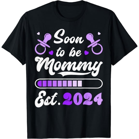 Soon To Be Mommy, Est 2024, Pregnant Mom, Expecting Mother T-Shirt