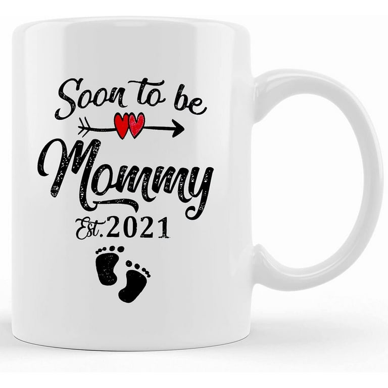Happy Mothers Day Coming Soon Pregnancy White Mug - All Gifts