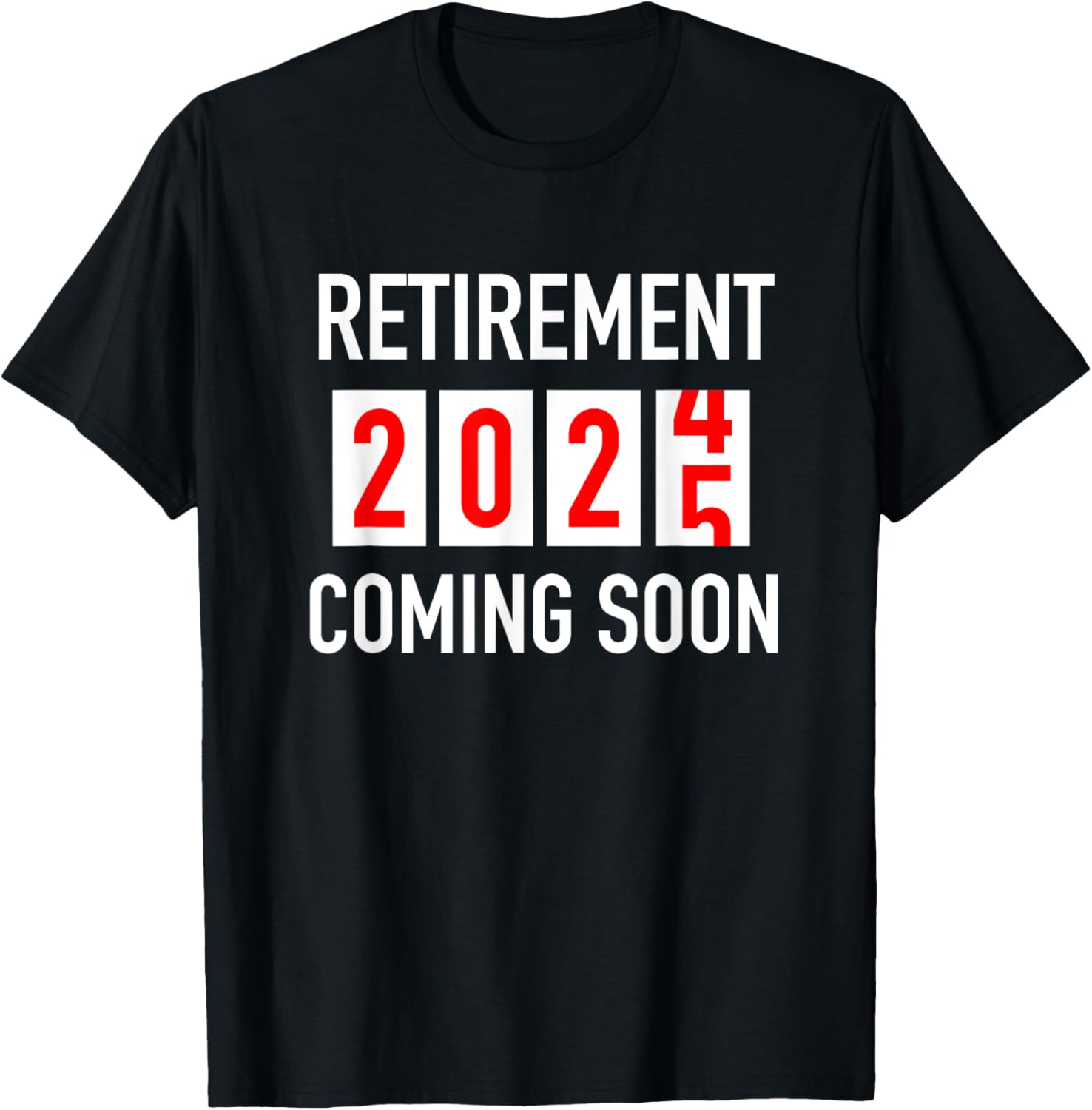 Soon To Be Retired Coming Soon 2025 Countdown TShirt