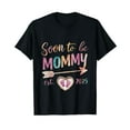 Soon To be Mommy 2025 Mom Est 2025 Loading Promoted to Mommy TShirt