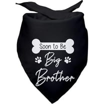 Soon to Be Big Brother Dog Bandana - Gender Revealing Scarf, Photo Prop, Pregnancy Announcement, Pet Baby Announcement Accessories for Dog Lovers