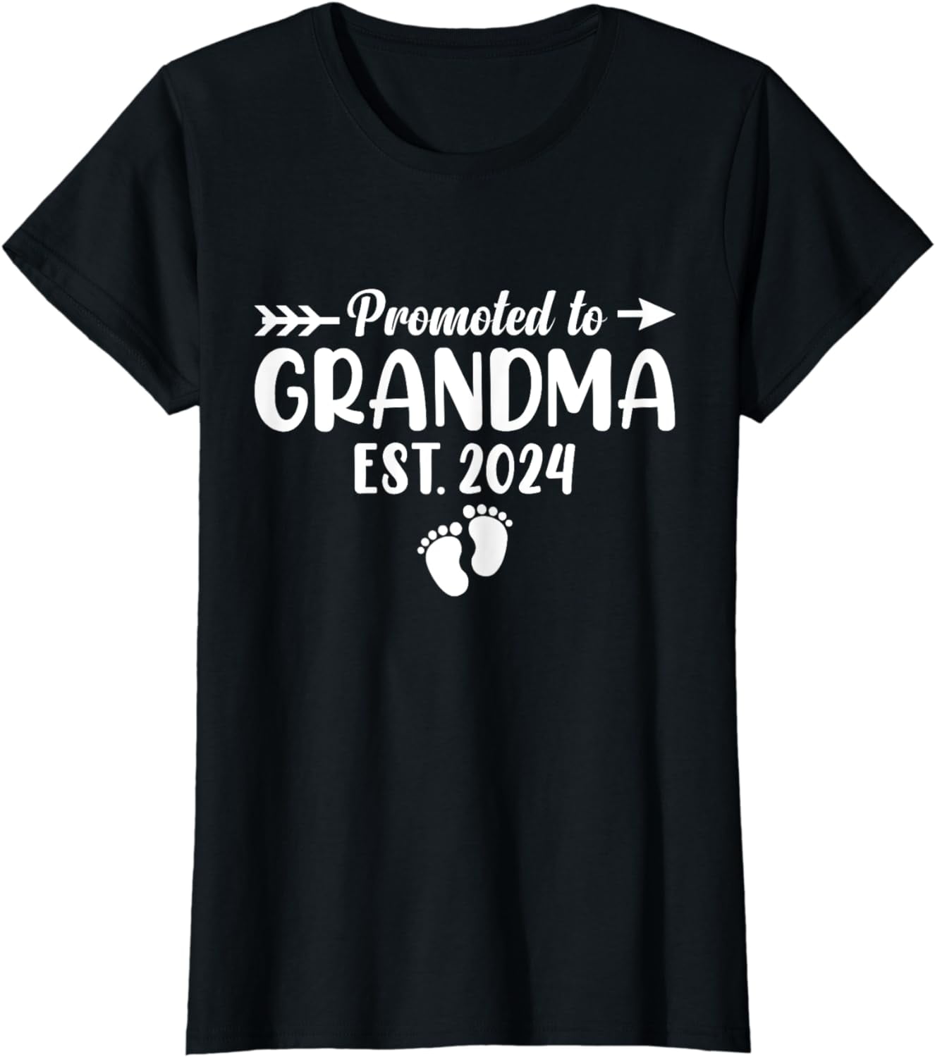 Soon to Be Grandma 2024 Gift Promoted to Grandma Est 2024 TShirt