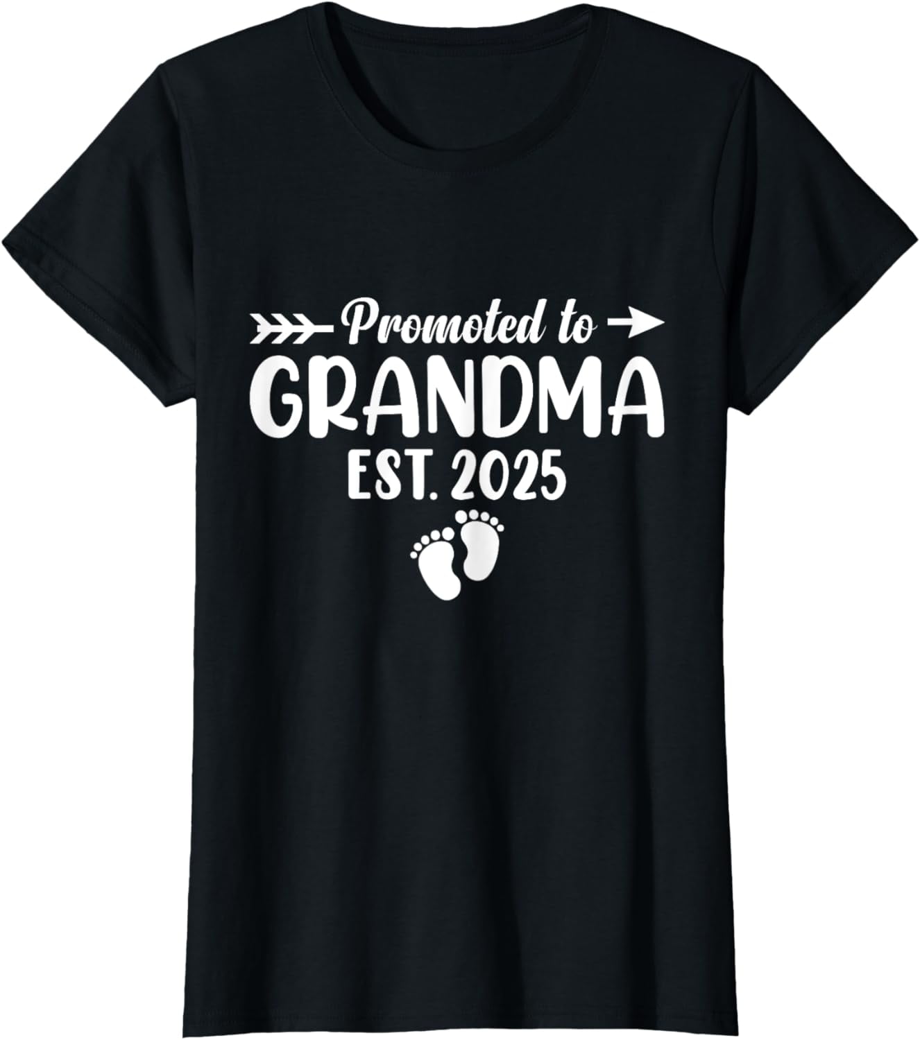 Soon to Be Grandma 2025 Gift Promoted to Grandma Est 2025 TShirt