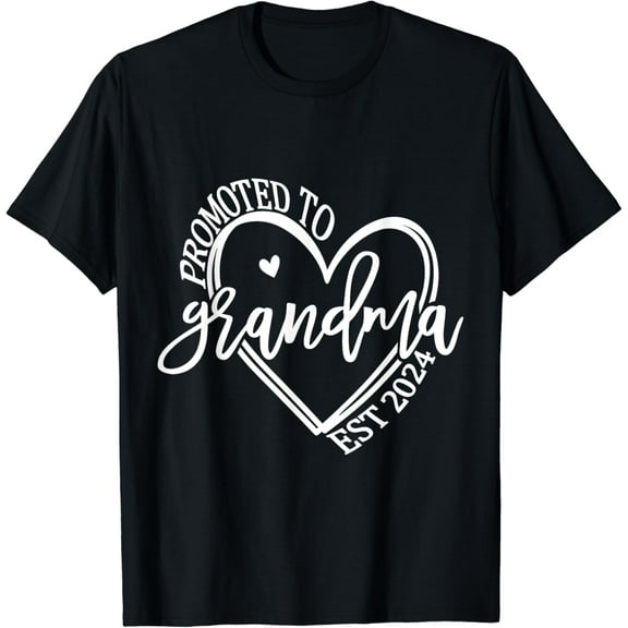 Soon to Be Grandma 2025, Promoted to Grandmother Est 2025 T-Shirt