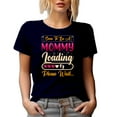 thumbnail image 1 of Soon to Be Mommy - Pregnancy Announcement, Baby Shower or Gender Reveal Party, Navy Blue T-Shirt, Large, 1 of 5