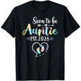 thumbnail image 1 of Soon to be Aunt est 2026 for new Aunt T-Shirt TShirt, 1 of 4