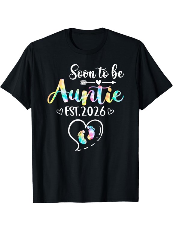 Soon to be Aunt est 2026 for new Aunt T-Shirt TShirt