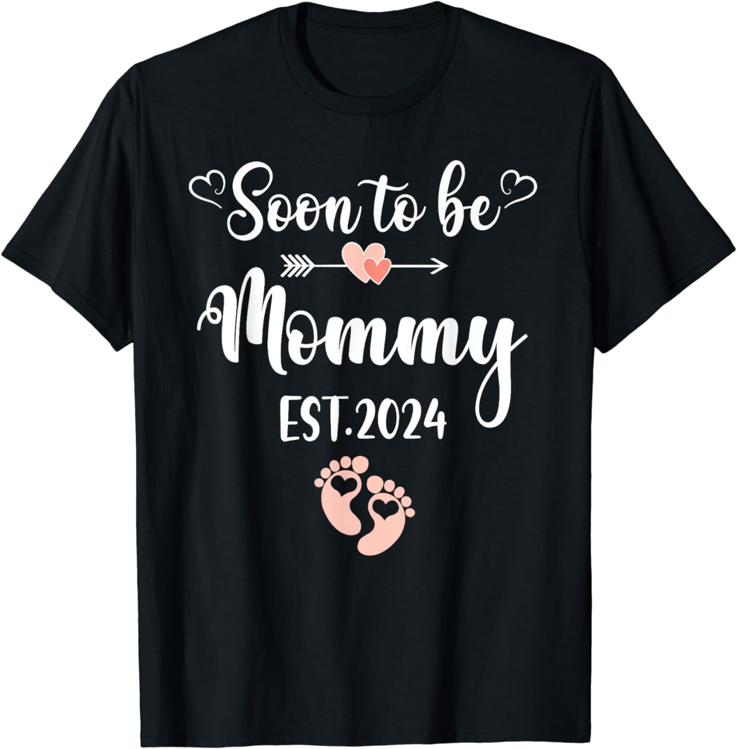 Débardeur Annonce Grossesse "Mom 2026" Avec Motif Cœur Et Battement - Pour Future Maman - Cadeau Grossesse - 3
