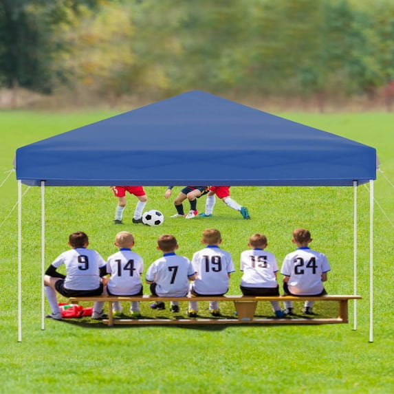 Soonbuy 10x10Ft Pop Up Canopy Tent,Waterproof Canopy Tents for Beach with UV Protection Outdoor Party Tent Canopy Straight Leg Shade Canopy