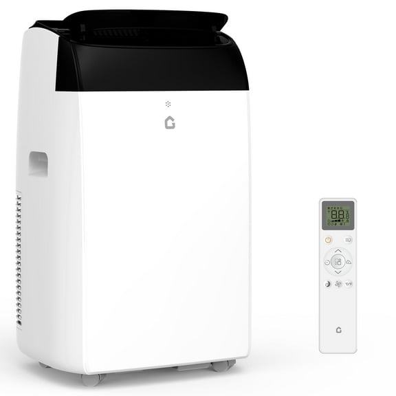 Soonbuy 14000 BTU Portable Air Conditioner, 3-In-1 Portable AC Unit with Dehumidifier & Fan, Quiet Room Air Conditioner Cools Up to 750 Sq.Ft., Remote, Installation Kits, Auto Swing, 3 Speed, Timer, B