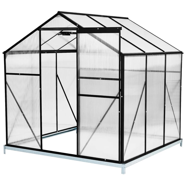 Photo inspiration: Visual Reference: Soonbuy 6X6 Ft Polycarbonate Greenhouses Anti Uv Adjustable Vent