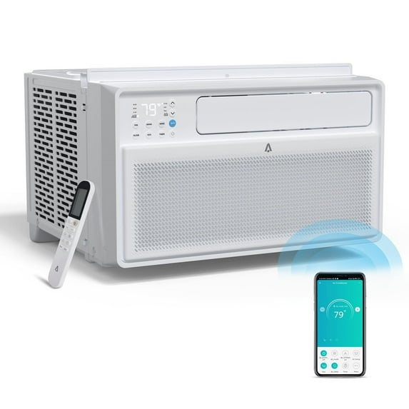Soonbuy 8000 BTU Inverter Air Conditioner,Cooling 450 Sq.Ft, Remote/App Control,24H Timer, White