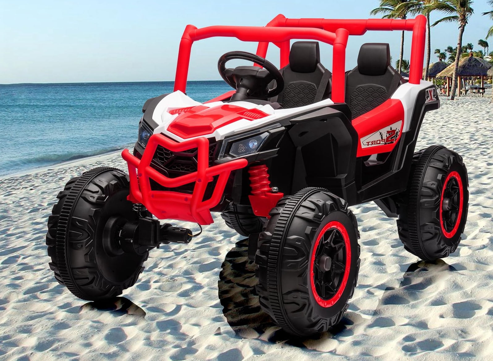 Soonbuy Battery Powered Ride On Toys with Remote Control, 24V - Walmart.com