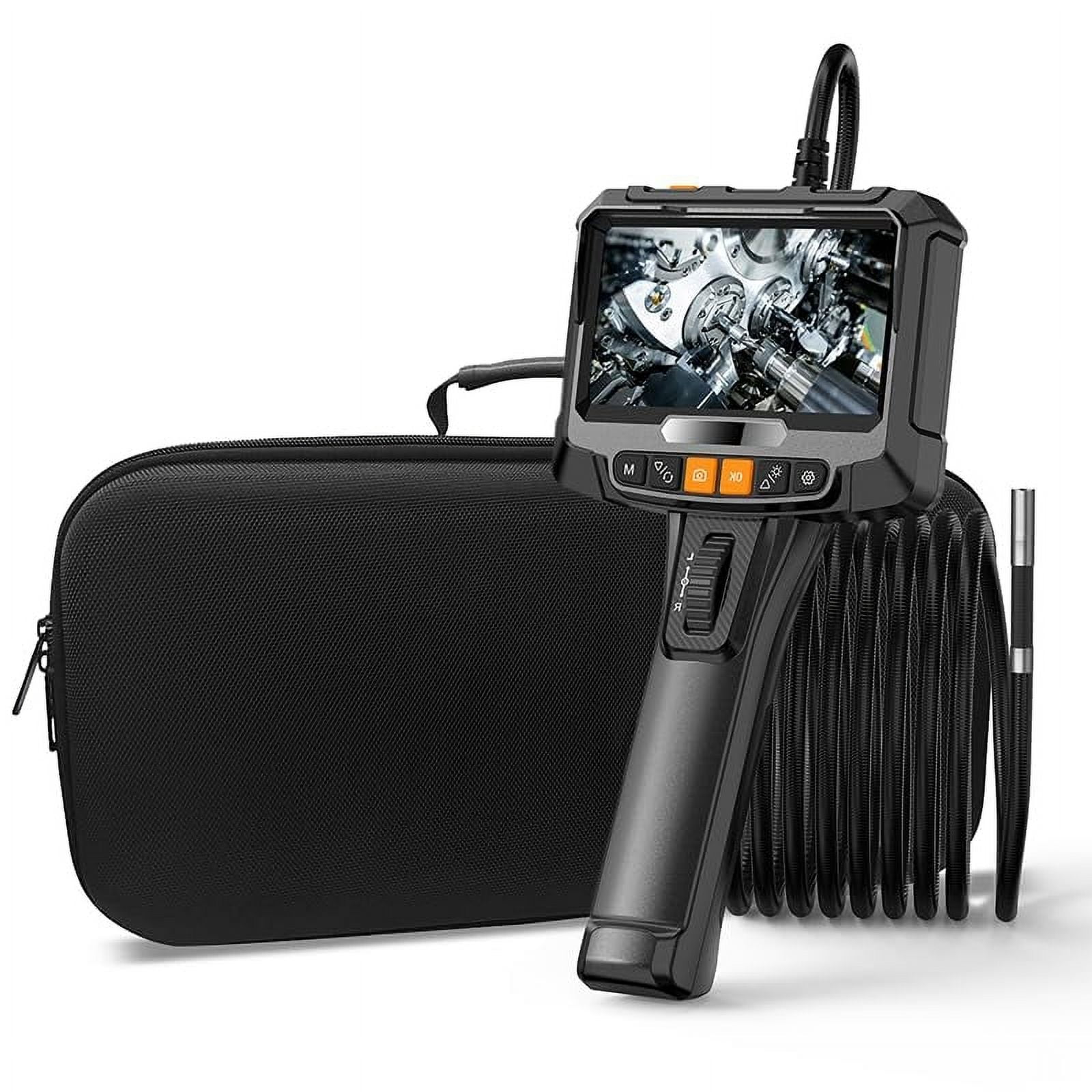 Soonbuy IP67 Bi-Directional Articulating Borescope, 5.5 Feet Long ...
