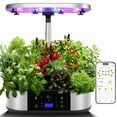 thumbnail image 1 of Soonbuy WiFi 12 Pods Hydroponics Growing System,APP Controlled, Automatic Timer, 30W 120 LED Grow Light, 1 of 9