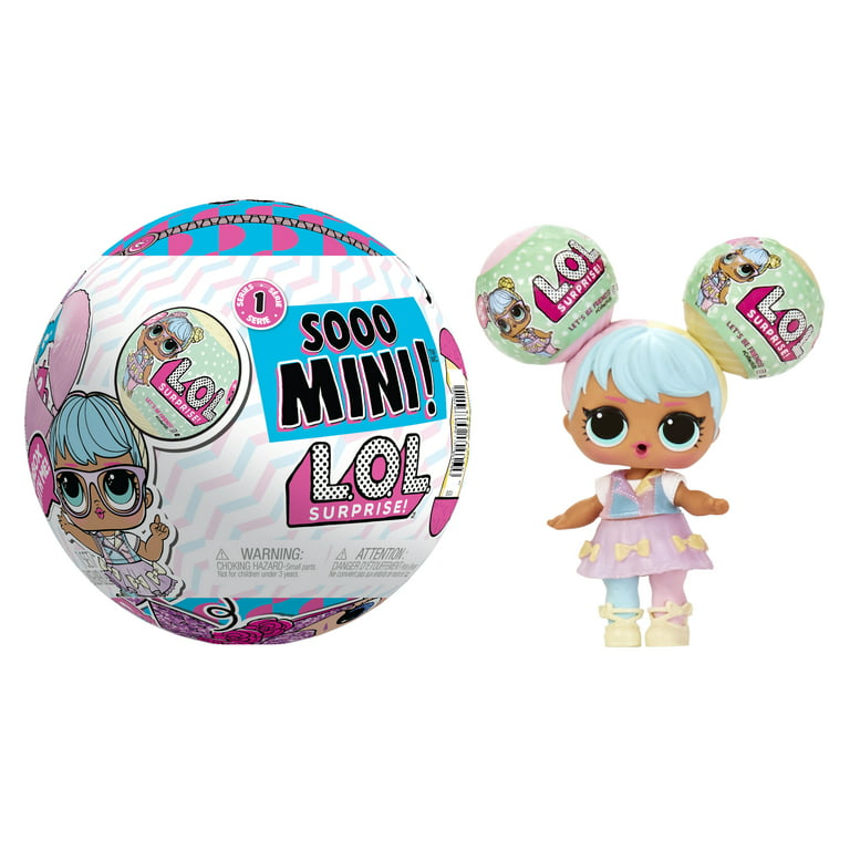 Sooo Mini! L.O.L. Surprise!- with Collectible Doll, 8 Surprises, Mini  L.O.L. Surprise Balls, Limited Edition Dolls- Great gift for Girls age 4+