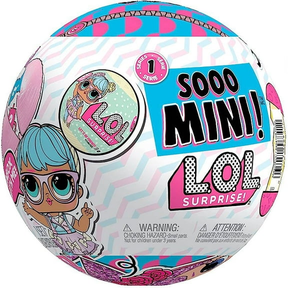 Sooo Mini! L.O.L. Surprise!- with Collectible Doll, 8 Surprises, Mini L.O.L. Surprise Balls, Limited Edition Dolls- Great gift for Girls age 4+