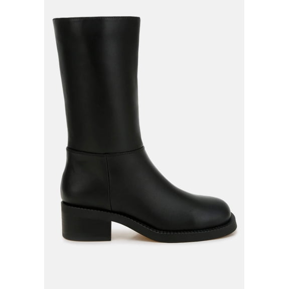 Soora Block Heel Calf Boots