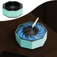 thumbnail image 1 of Soot-Free Ashtray, Multifunctional Indoor Ash Tray with Negative Ion Purifier, Aroma Diffuser, Flame Retardant, Auto Shutdown, for Home Office, 1 of 8