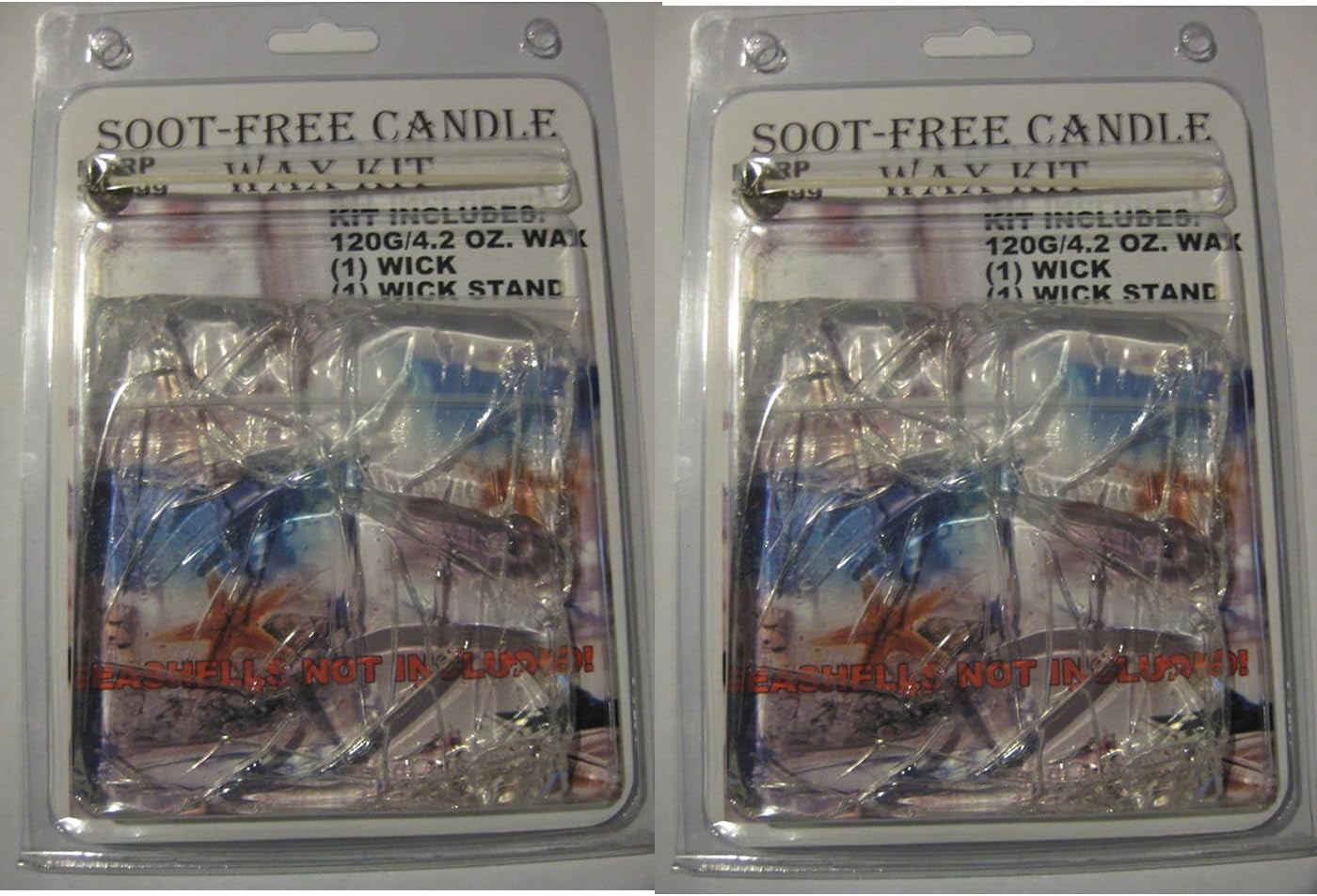 SootFree DIY Candle Wax Kit 1 Pack