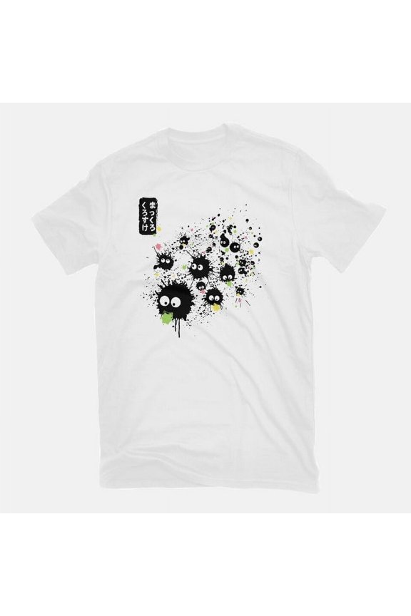 Soot Ink Inspired Graphic Design Everyday Casual T-Shirt