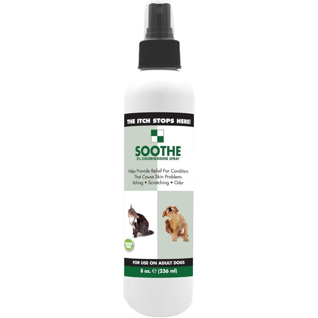 Soothe Hot Spot Pet Spray for Dogs & Cats 8 oz. Helps Relieve