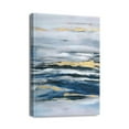 thumbnail image 1 of Soothe Space with Sea Colors Abstract Ocean Canvas Print - Modern Wall Décor for Sea Lake Themed Homes, 12x16 inches, 1 of 7