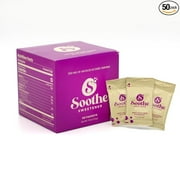 Soothe Sweetener: Sweet Relief from Acid Reflux - The Antacid Sweetener for Beverages, Acid Reflux Relief, Calcium Carbonate, Pleasant Sweetness Pack of 50