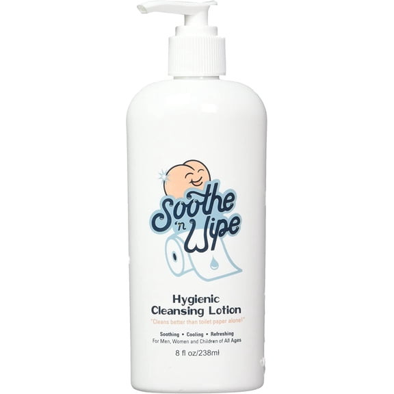 Soothe Soothing Perineal Cleanser Lotion with Aloe Vera, 8 oz